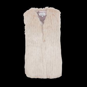 Heartloom bardot faux fur vest